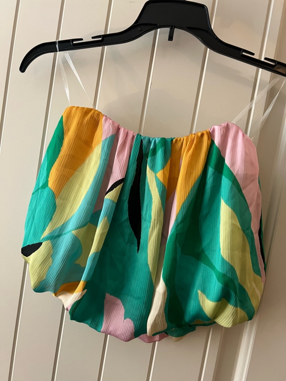 NWOT Vici Bubble crop top size S